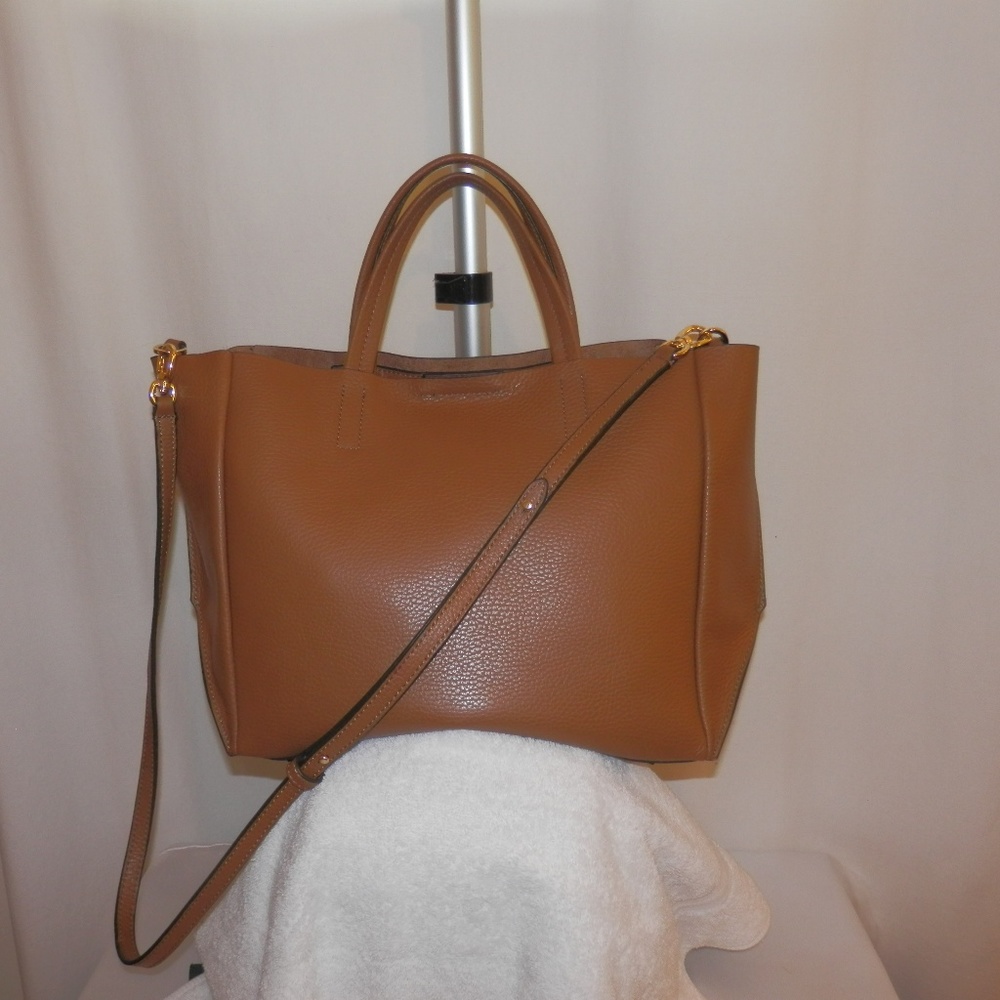 Banana Republic Pebbled Italian Leather Bag